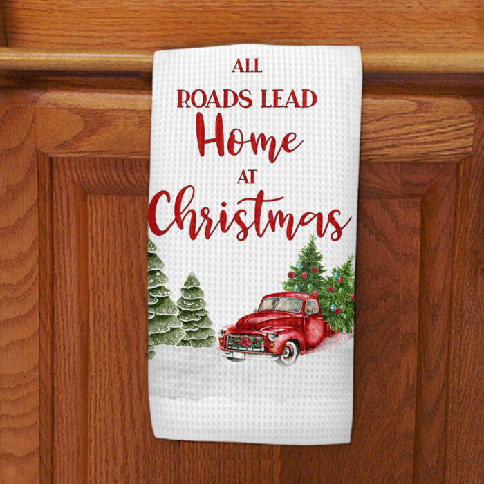 All-Roads-lead-home----Towel-on-Holder
