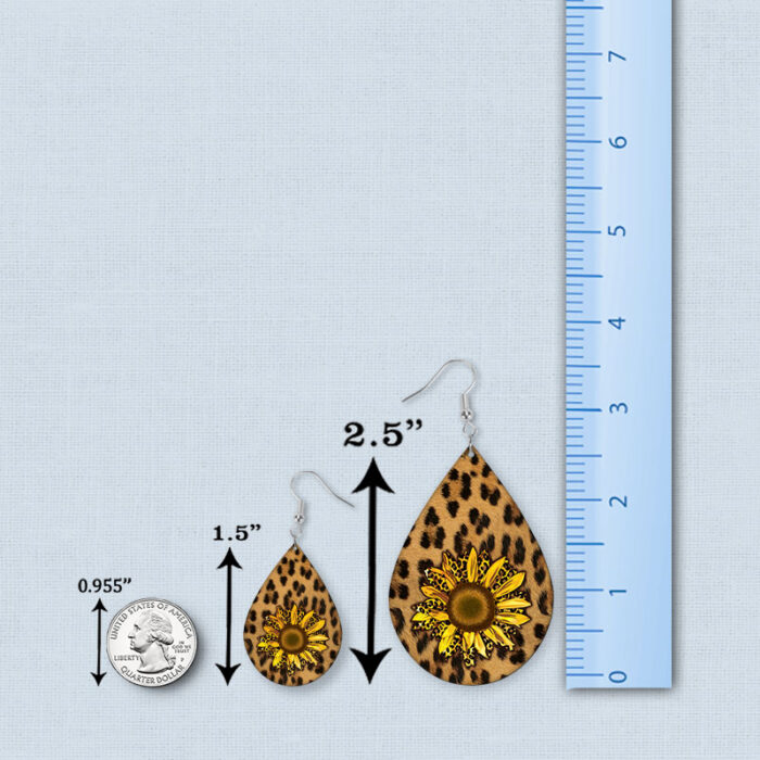 LeopardSunflower-earringsizes