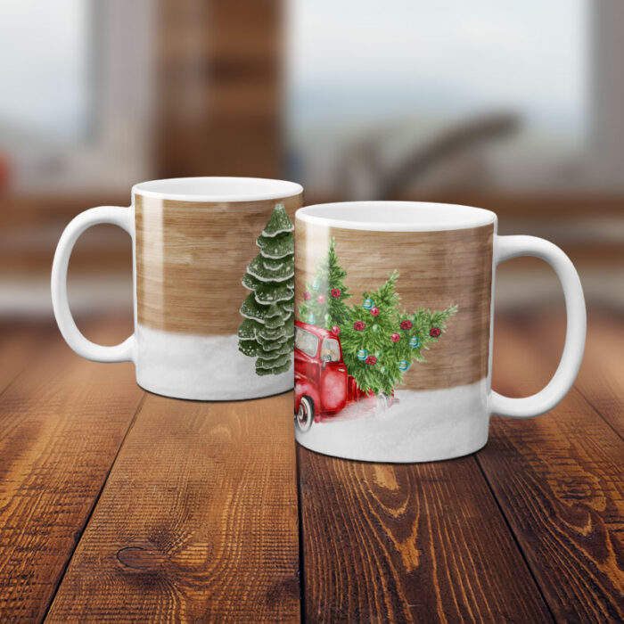 Red-truck-2-Mugs-Stacked