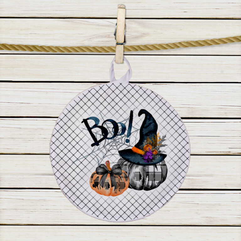 ‘Boo’ Pot Mat – Pixel Boutique Décor