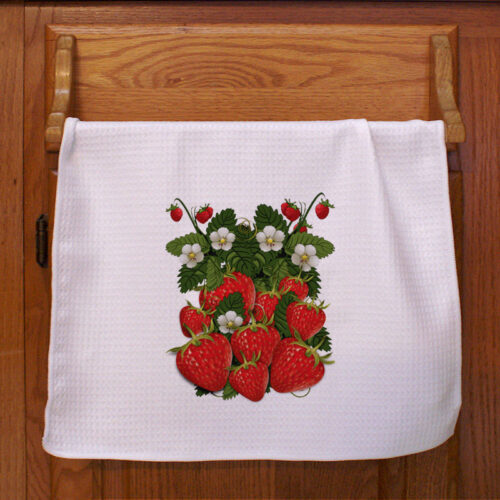 Strawberry-Tea-Towel-Open