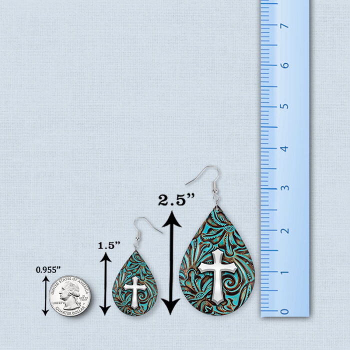 Turqoise-gray-cross-Teardrop-earrings-with-Ruler.jpg