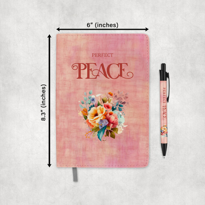 Perfect-Peace-JournalWithPenwith-sizes