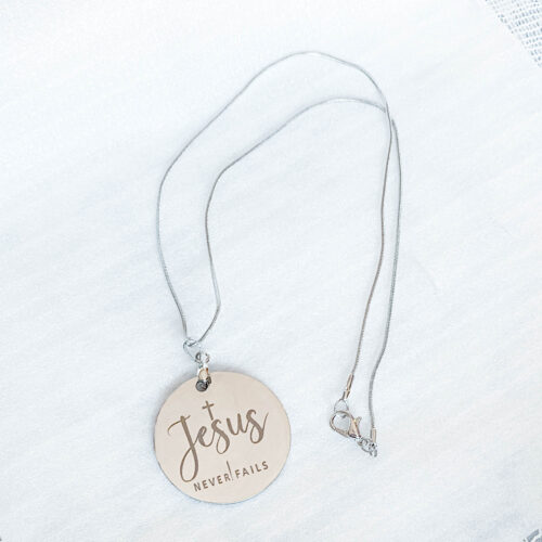 JesusNeverFails-SSS-necklace-Main